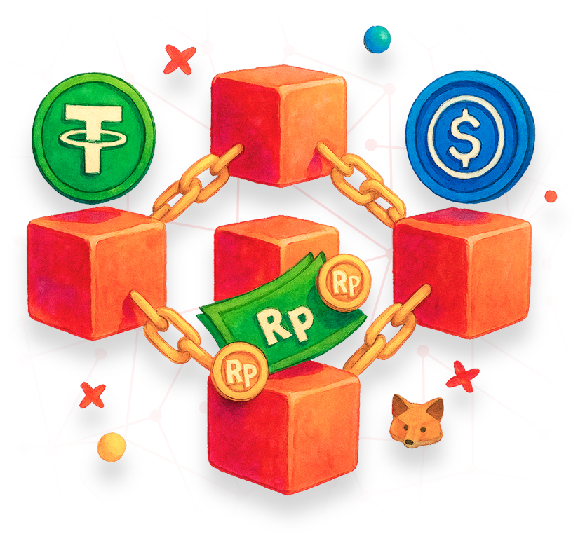 Happy Person with Crypto